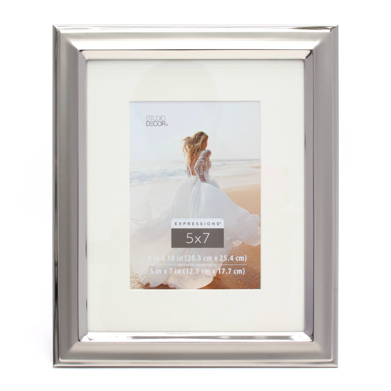 12 Pack: Silver Two-Tone 5" x 7" Frame, Expressions™ by Studio Décor®